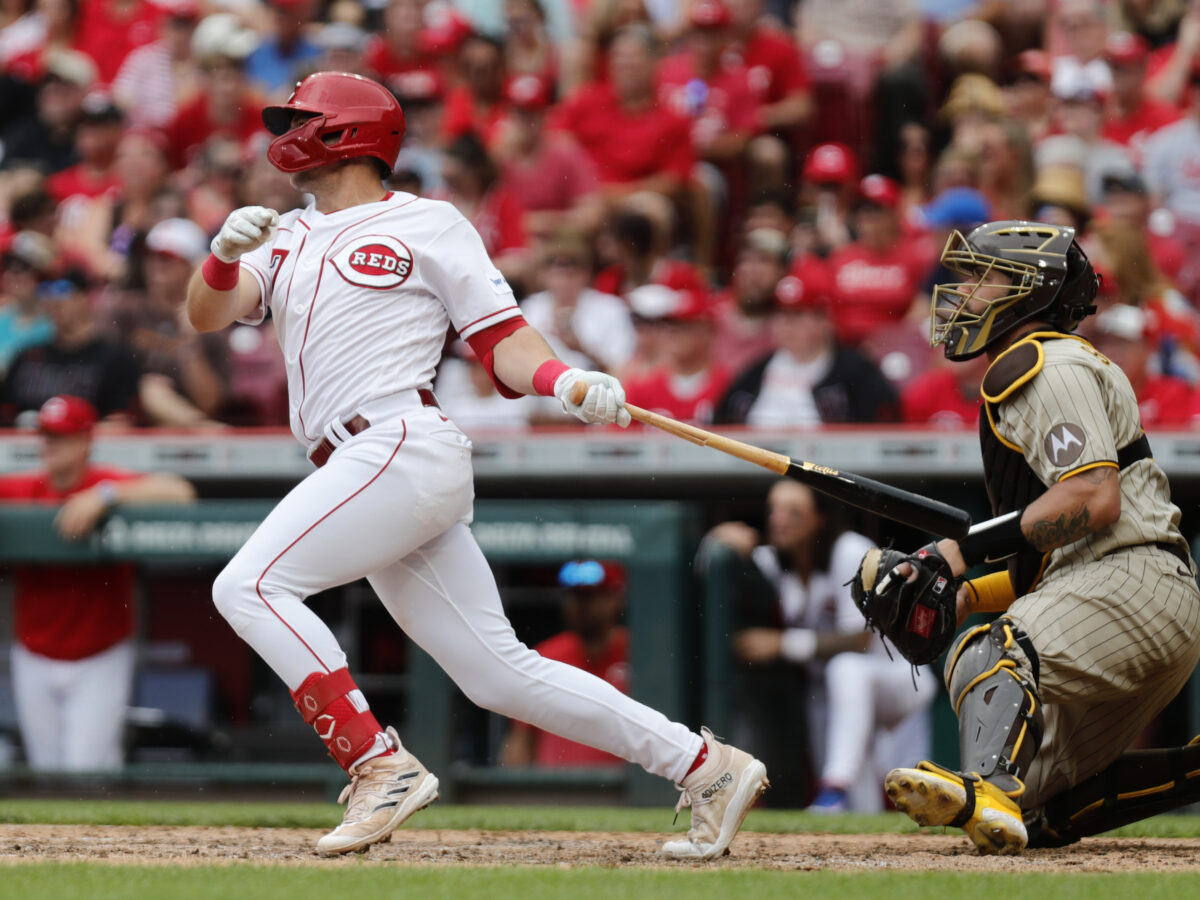 Former Duck Spencer Steer is a driving force behind Reds’ 2023 success
