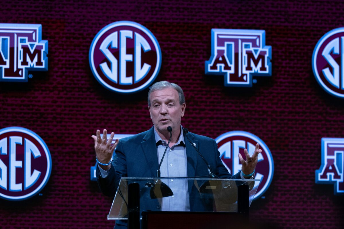 Everything Aggies Head Coach Jimbo Fisher said during his interview with CBS Sports’ Dennis Dodd