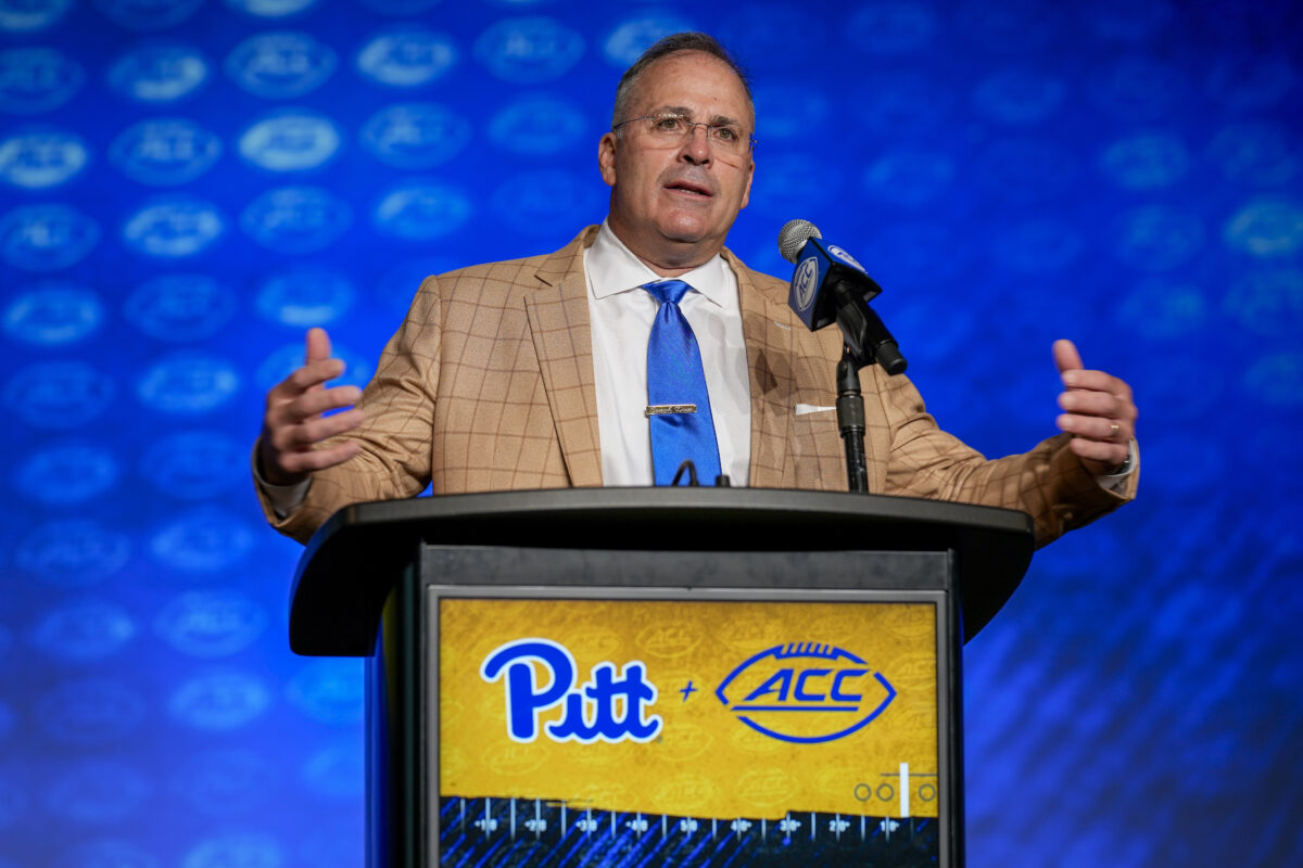 Pitt head coach Pat Narduzzi says, ‘You gotta beat Clemson’ to get to the ACC Championship