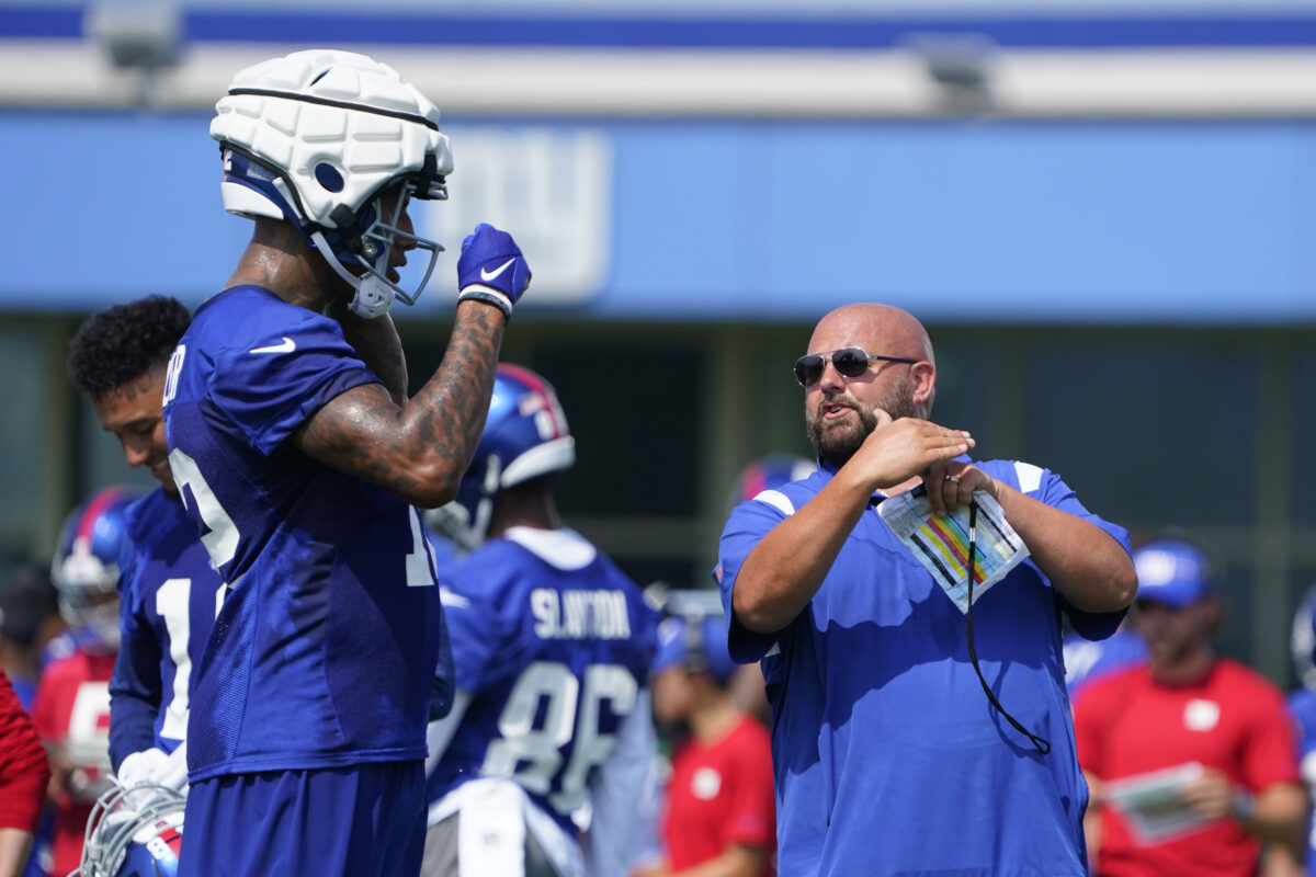 Notes from Brian Daboll’s Thursday presser at Giants camp: Hyatt OK, Nacho sore