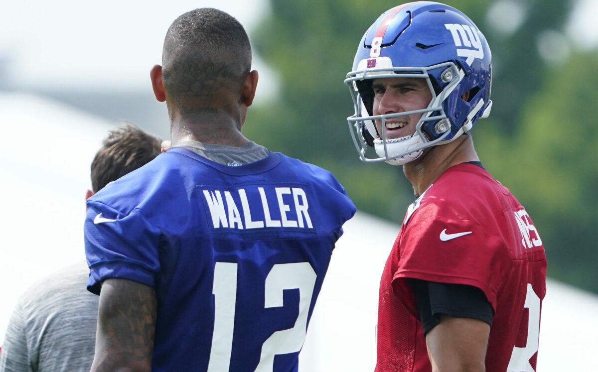 Giants’ Darren Waller on relationship with Daniel Jones: ‘It’s gelling’