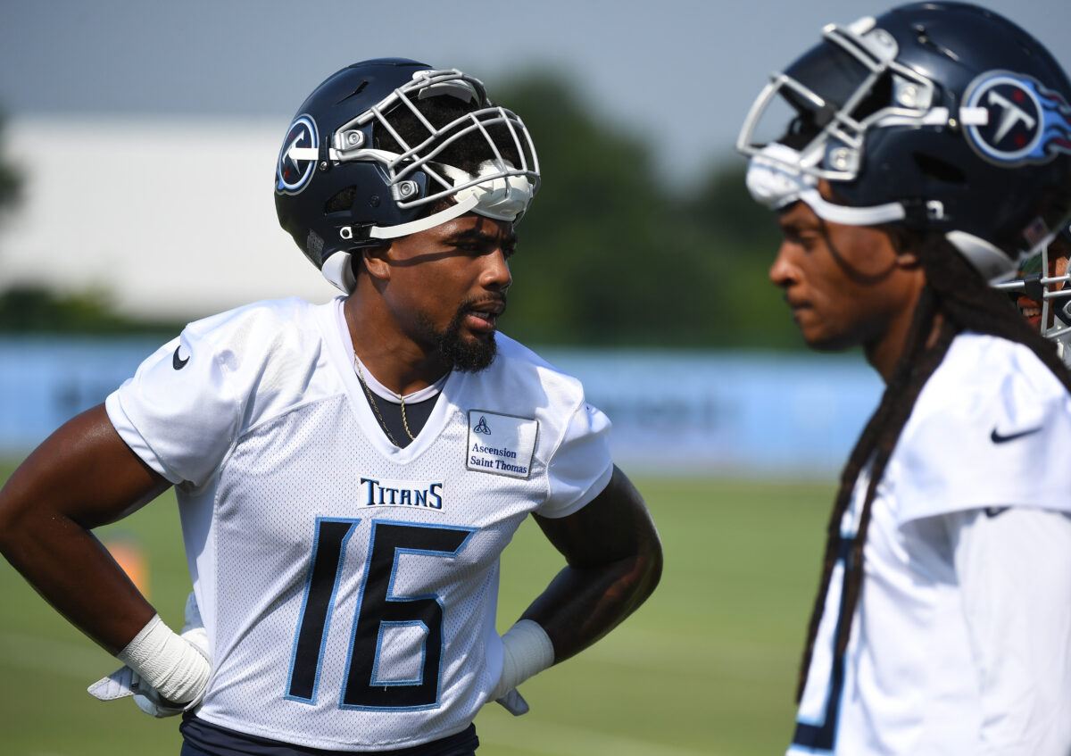 How Titans’ trio of pass-catchers can help Derrick Henry