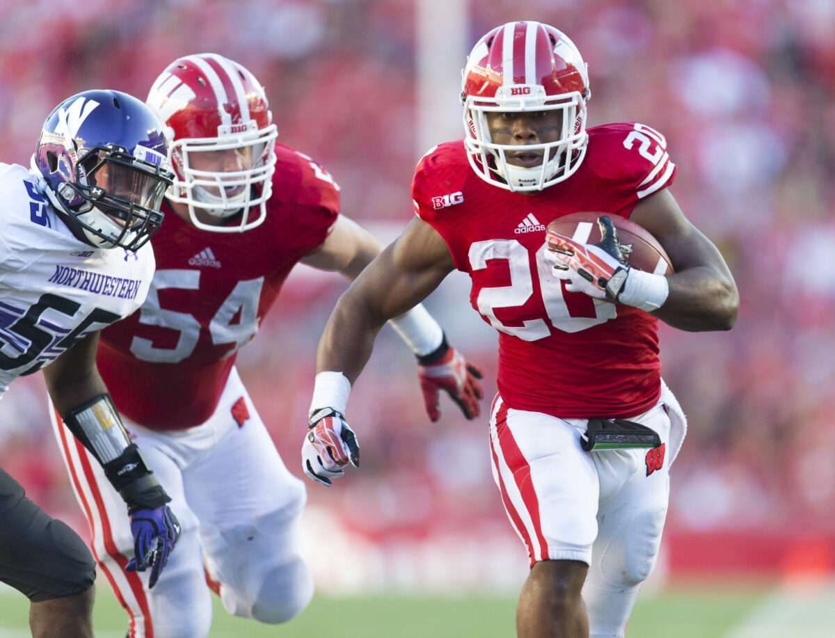 Badger Countdown: Badger RB ends career with 45 rushing scores