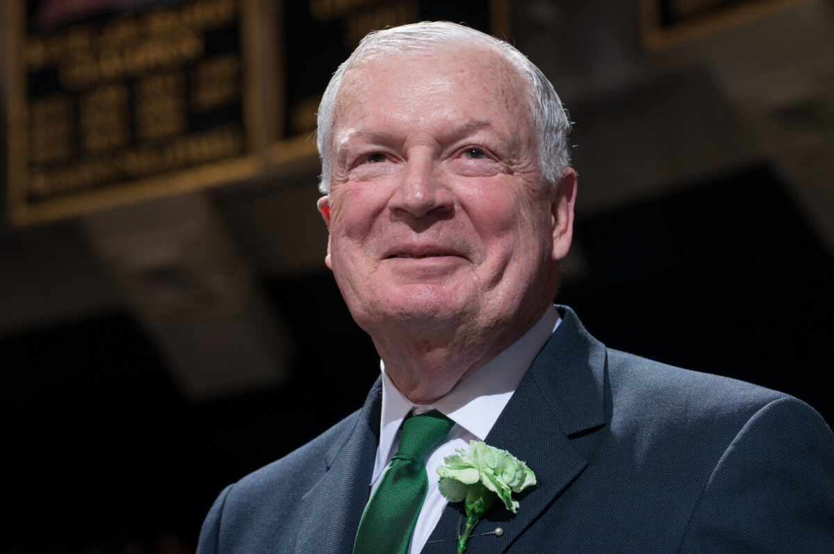 Happy birthday to Notre Dame coaching great Digger Phelps
