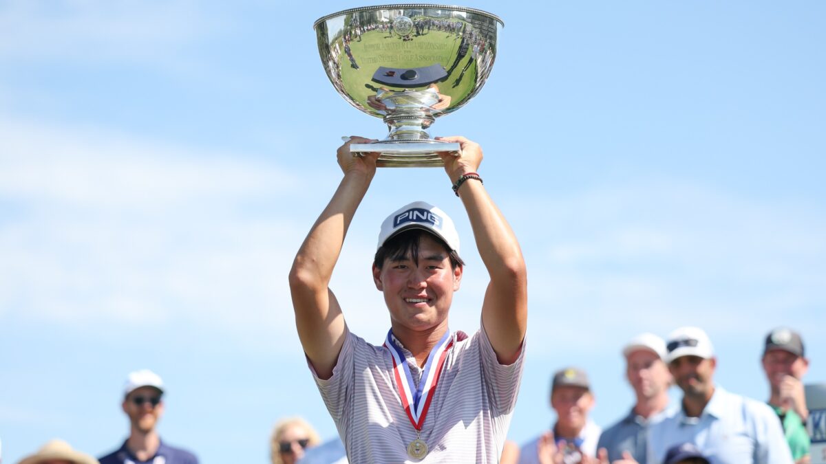 Bryan Kim wins 2023 U.S. Junior Amateur title after weather-delayed week in Charleston