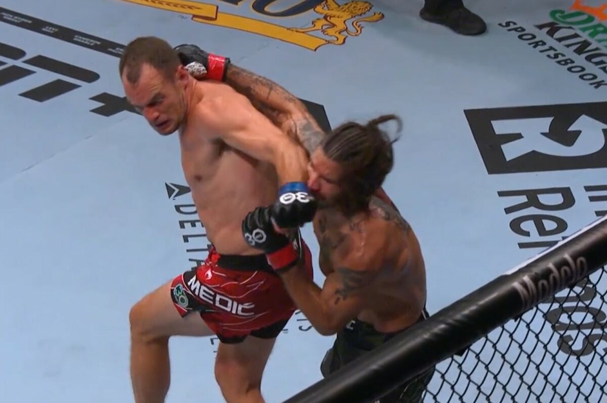 UFC 291 video: Uros Medic spinning elbow leads to TKO of Matthew Semelsberger in slugfest