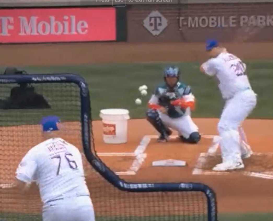 1 overlay video shows how Pete Alonso’s Home Run Derby pitcher couldn’t stop hitting the outside corner