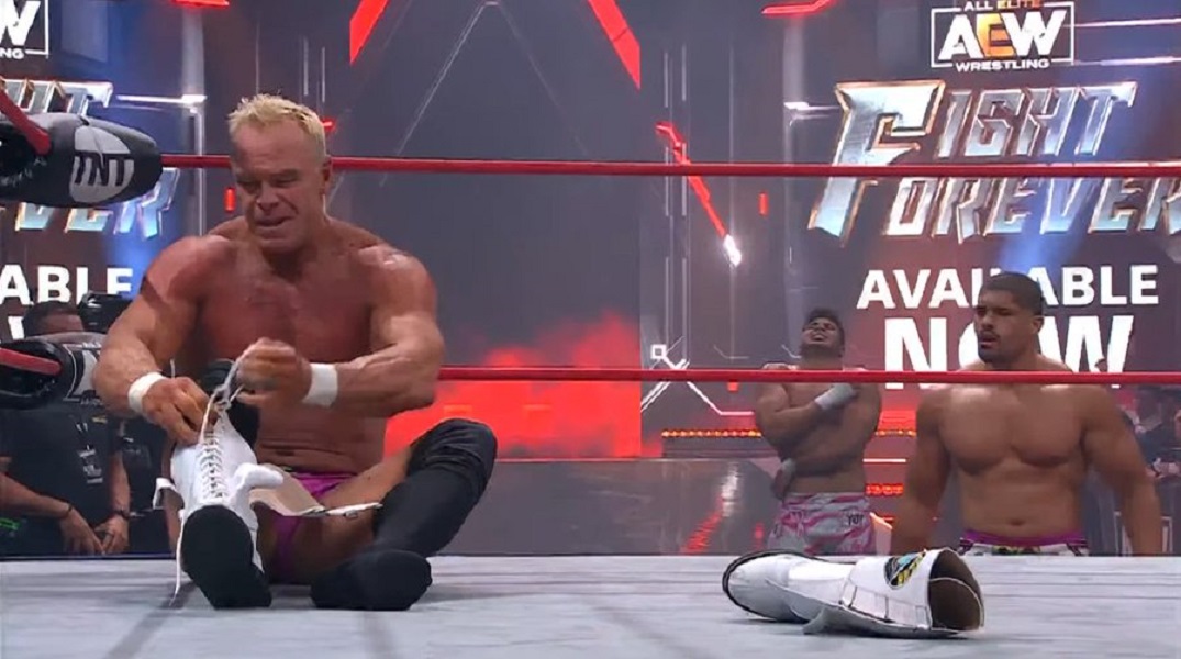 Billy Gunn, a.k.a. Daddy Ass, looks like he just retired on AEW Collision