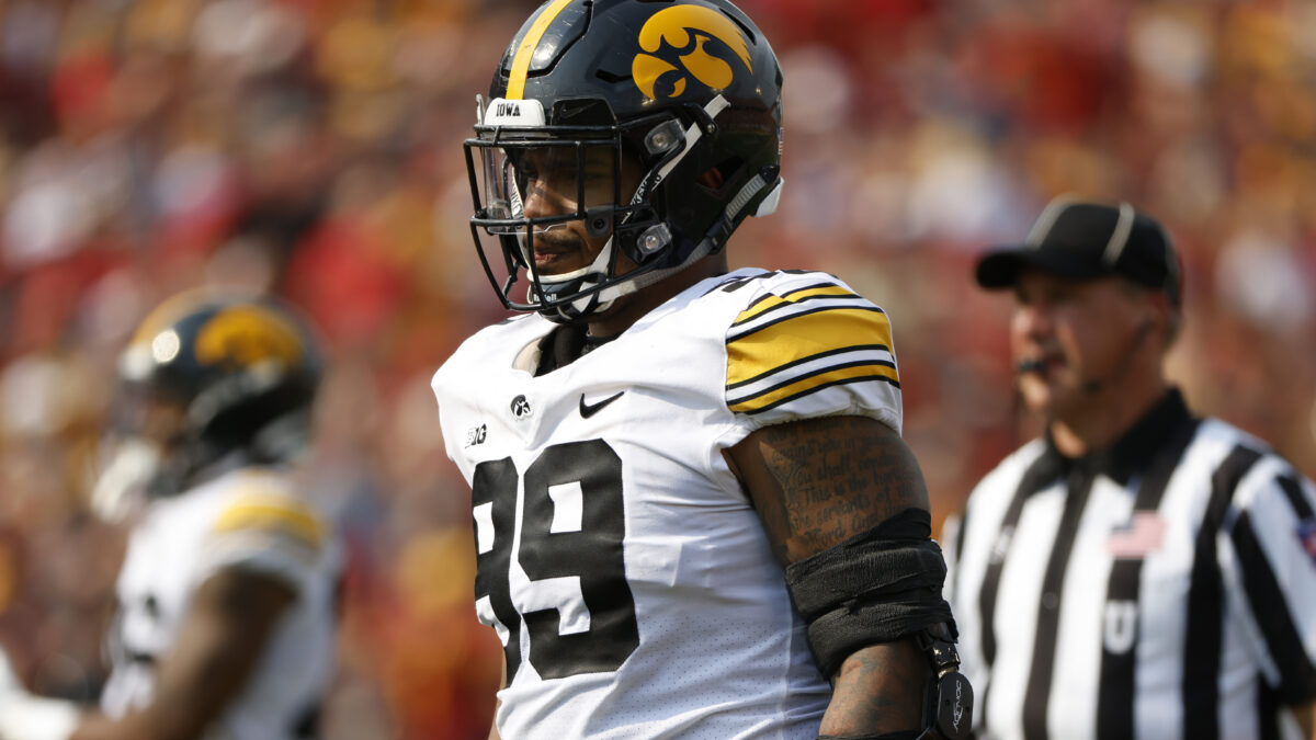 Iowa DT Noah Shannon scrapped from Big Ten media days due to sports gambling ‘involvement’