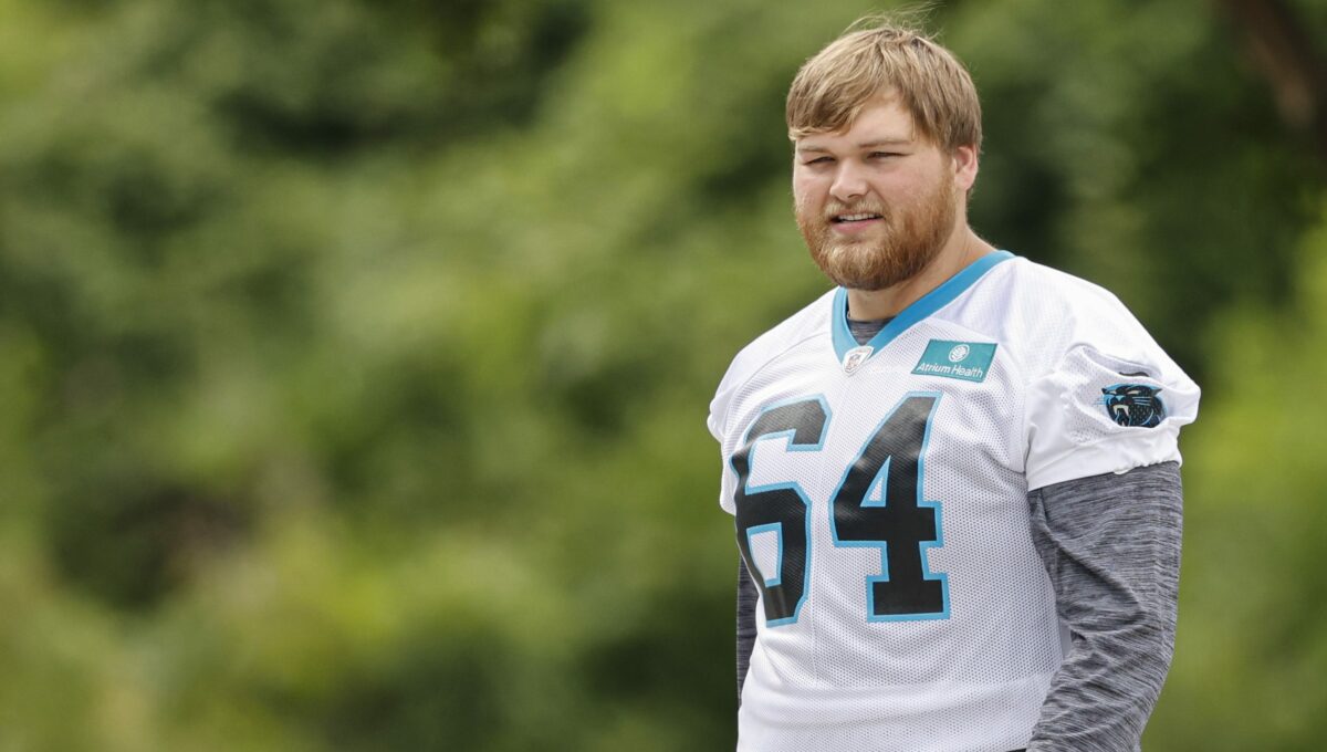 Could Cade Mays challenge for Panthers’ starting right guard job?