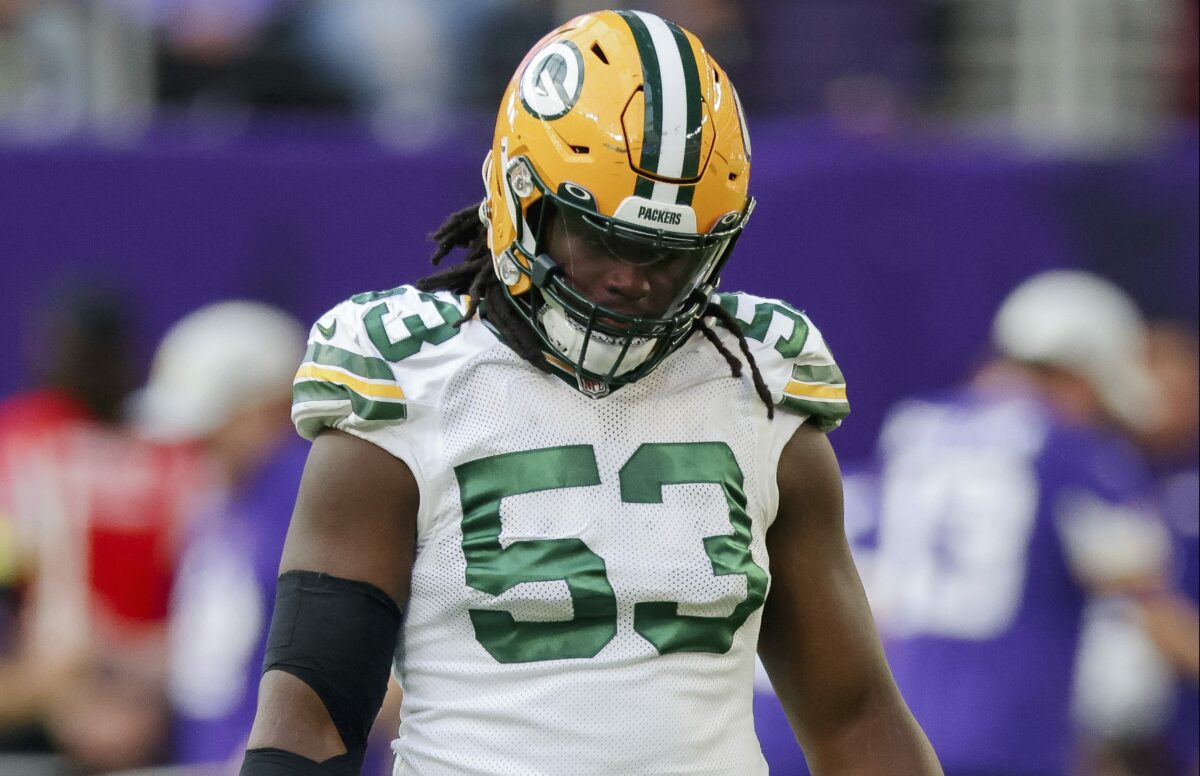 Packers release OLB Jonathan Garvin on his birthday