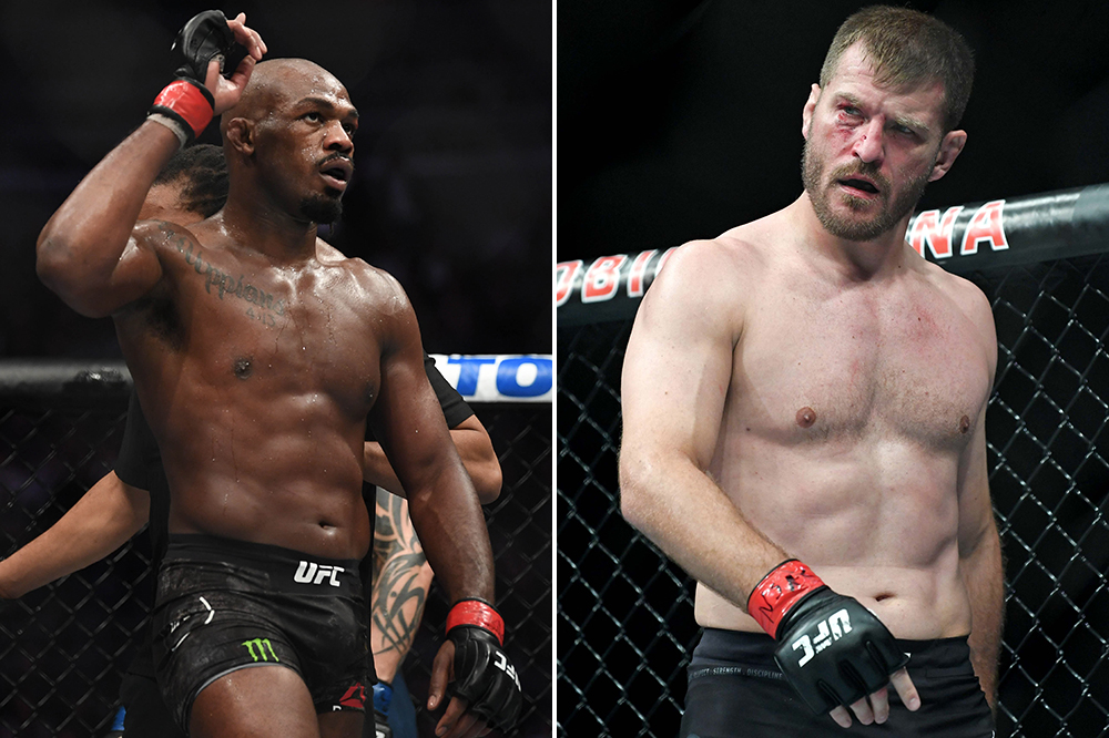 Marcos Rogerio de Lima thinks heavyweight champ Jon Jones will get a real test vs. Stipe Miocic at UFC 295