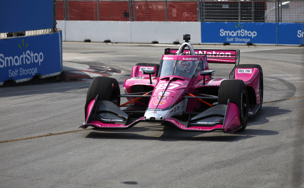 Kirkwood rolls with the bumps to lead opening Toronto IndyCar practice