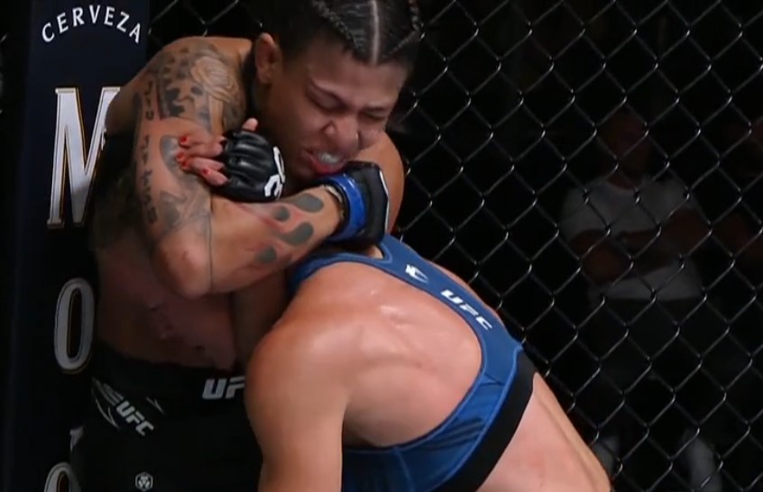 Twitter reacts to Mayra Bueno Silva’s slick submission of Holly Holm at UFC on ESPN 49