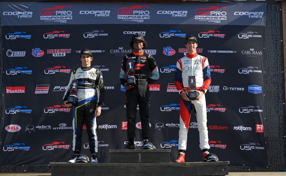 Rowe bolsters USF Pro 2000 title prospects with Mid-Ohio win