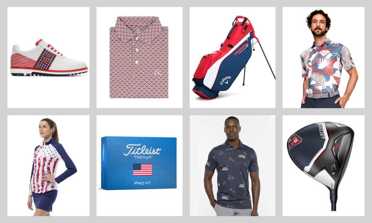 Best red, white and blue golf gear to celebrate July 4th