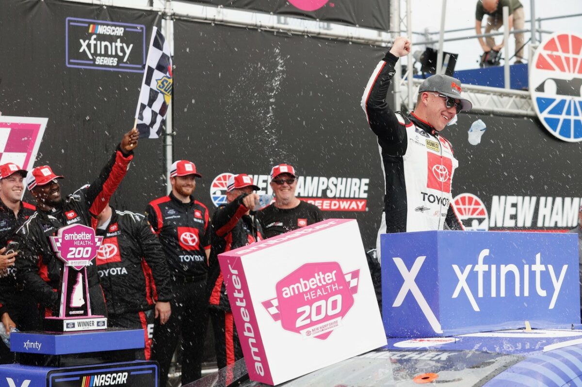Nemechek grabs first career back-to-back with dominant Loudon Xfinity win