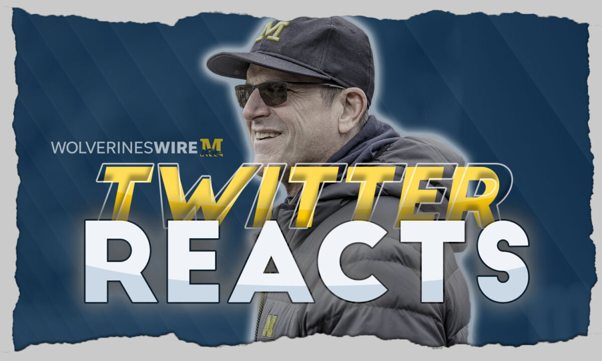 Twitter reaction to 4-star Elias Rudolph Michigan football commitment