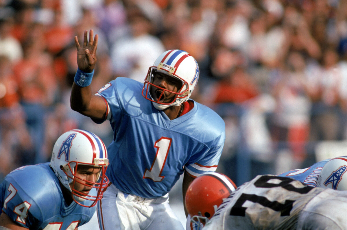 Several Titans, Oilers listed among best to ever wear their numbers