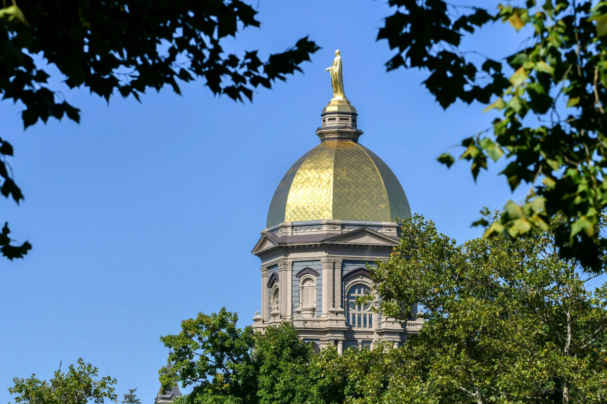 Watch: Driving around Notre Dame campus and surrounding area