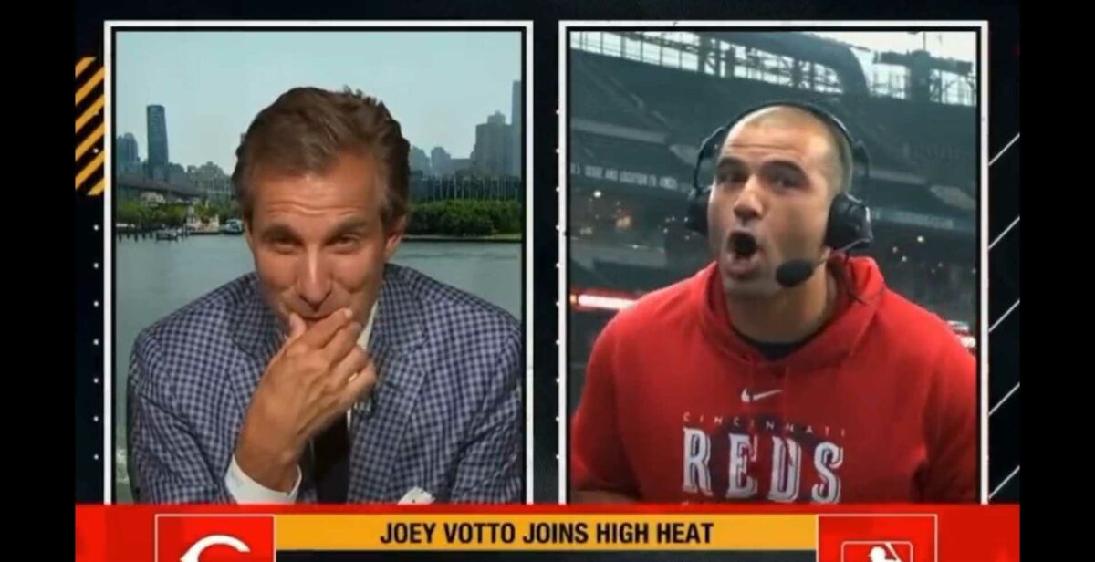 Joey Votto delivered an all-time hilarious rant at Mad Dog Russo and his ‘Broadway hair’