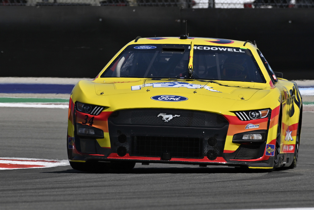 McDowell leads the way in Indy Cup practice