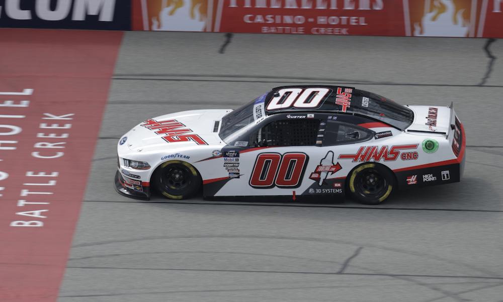 Stewart Haas penalized for technical infraction at Michigan Xfinity Series race
