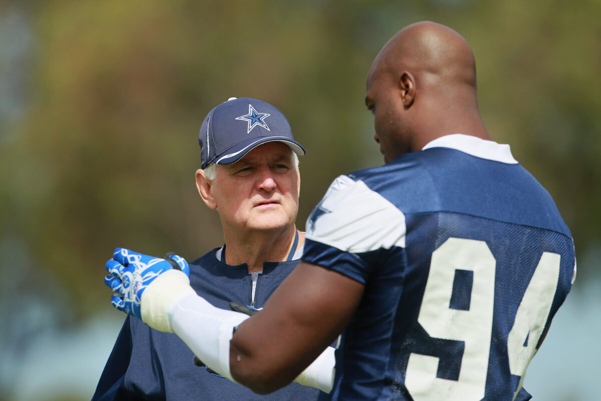 Wade Phillips found the perfect dad joke to congratulate DeMarcus Ware for his Hall of Fame honor