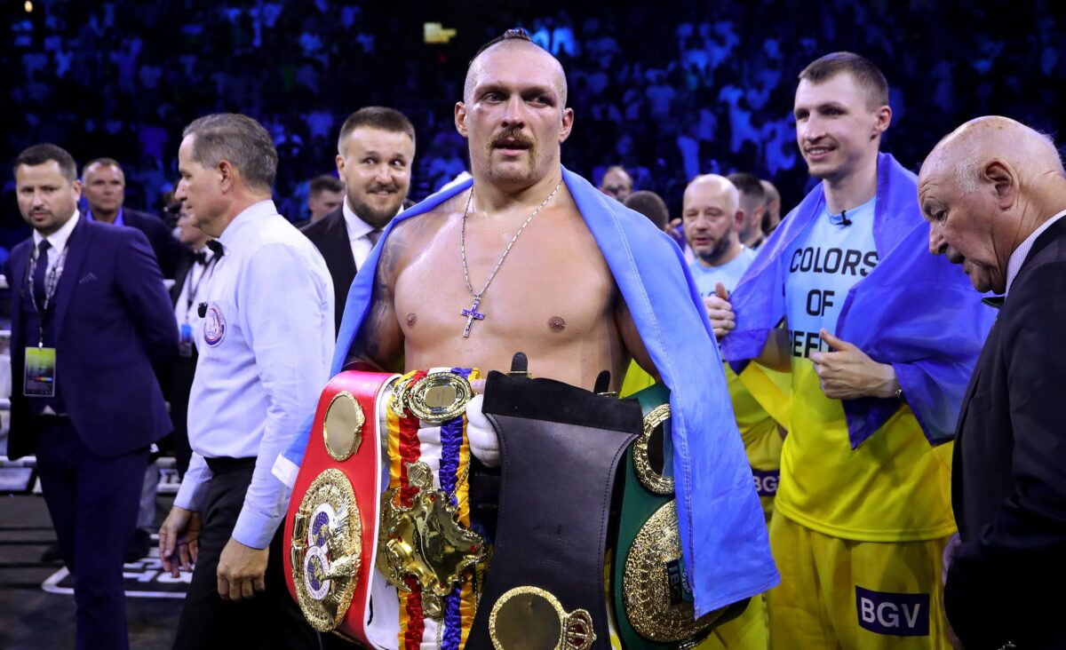 Pound-for-pound: Oleksandr Usyk now has his chance to make a statement