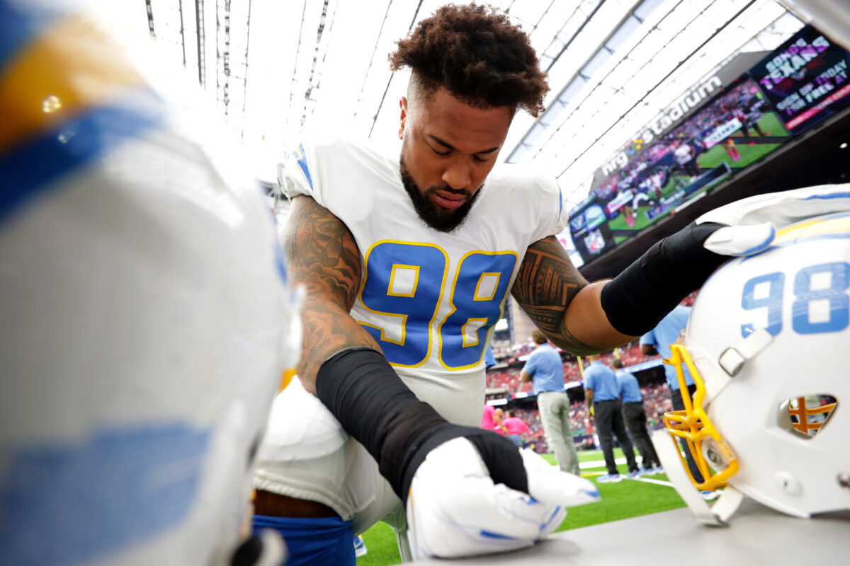 Chargers DT Austin Johnson activated from PUP list, returns to practice