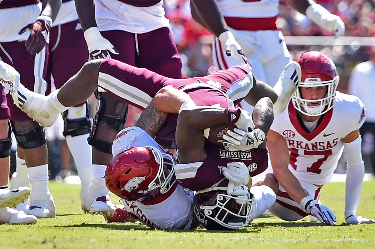 No, really: Arkansas’ defensive line is deep and talented