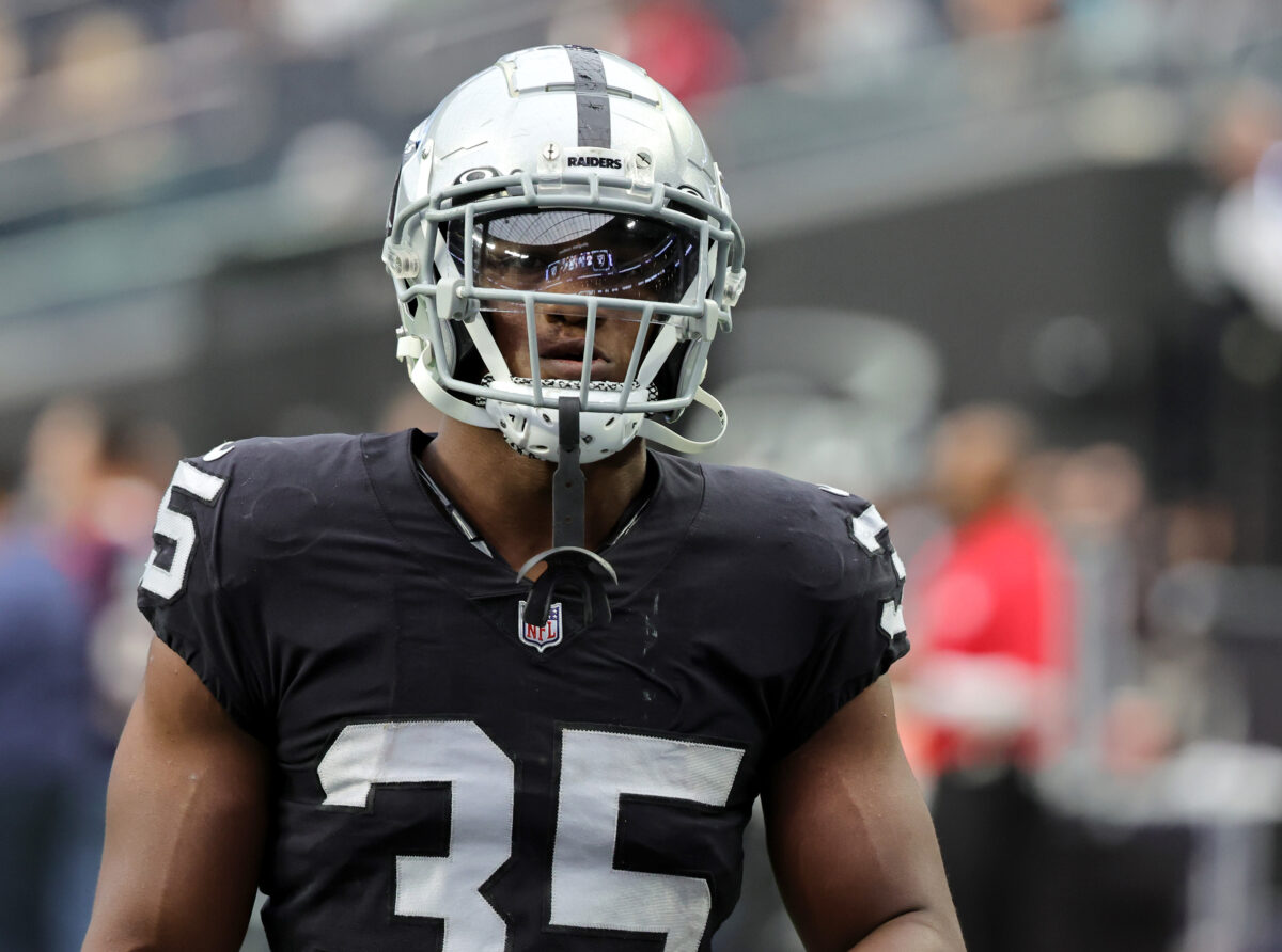 Raiders RB Zamir White looks ‘more decisive’ as a runner during training camp