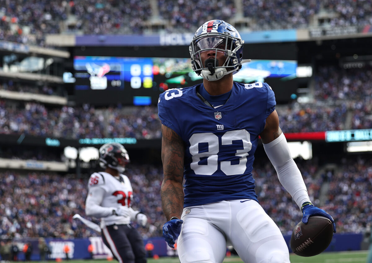 Lawrence Cager could be a sneaky weapon for the Giants