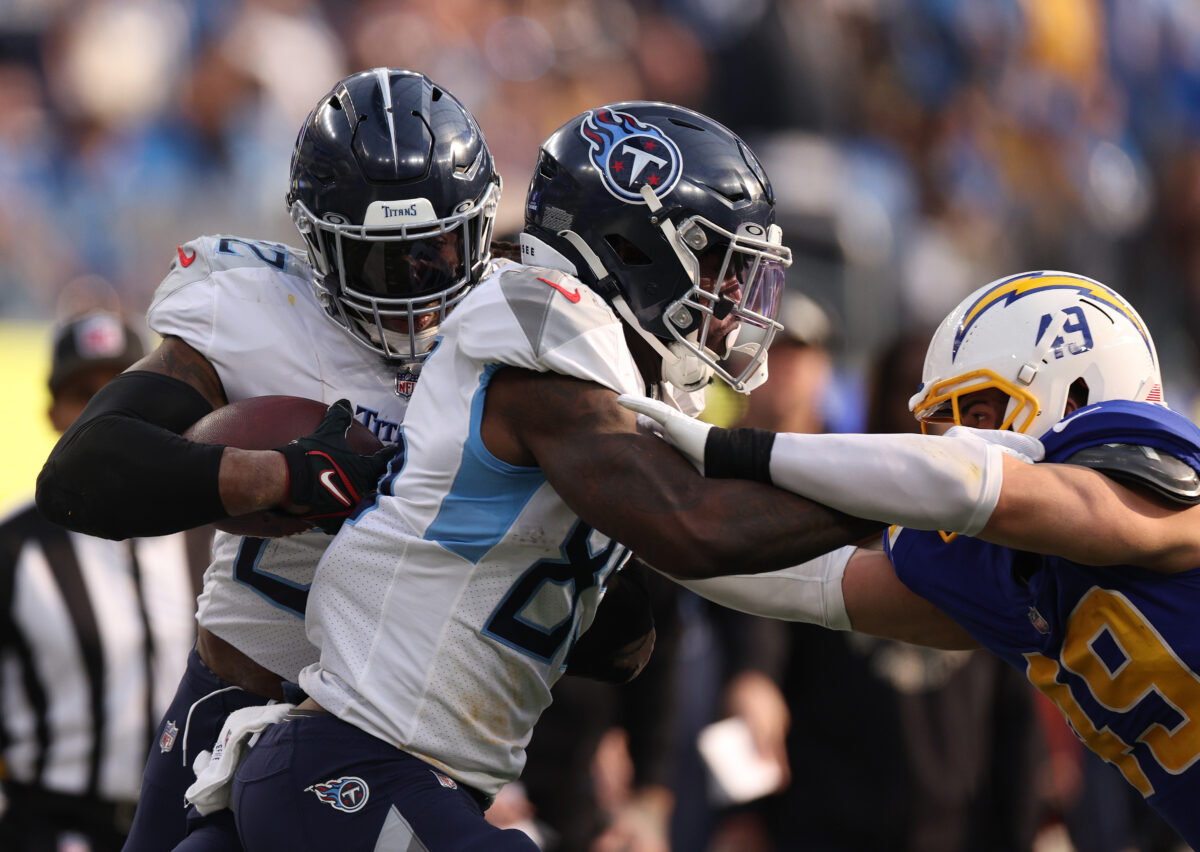 Titans’ Mike Vrabel explains how Chig Okonkwo can improve as a blocker