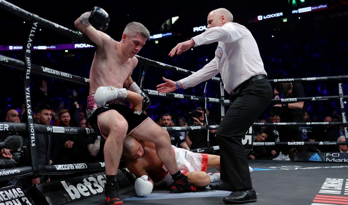 Liam Smith on KO of Chris Eubank Jr.: ‘I touched him once and he was like Bambi on ice’