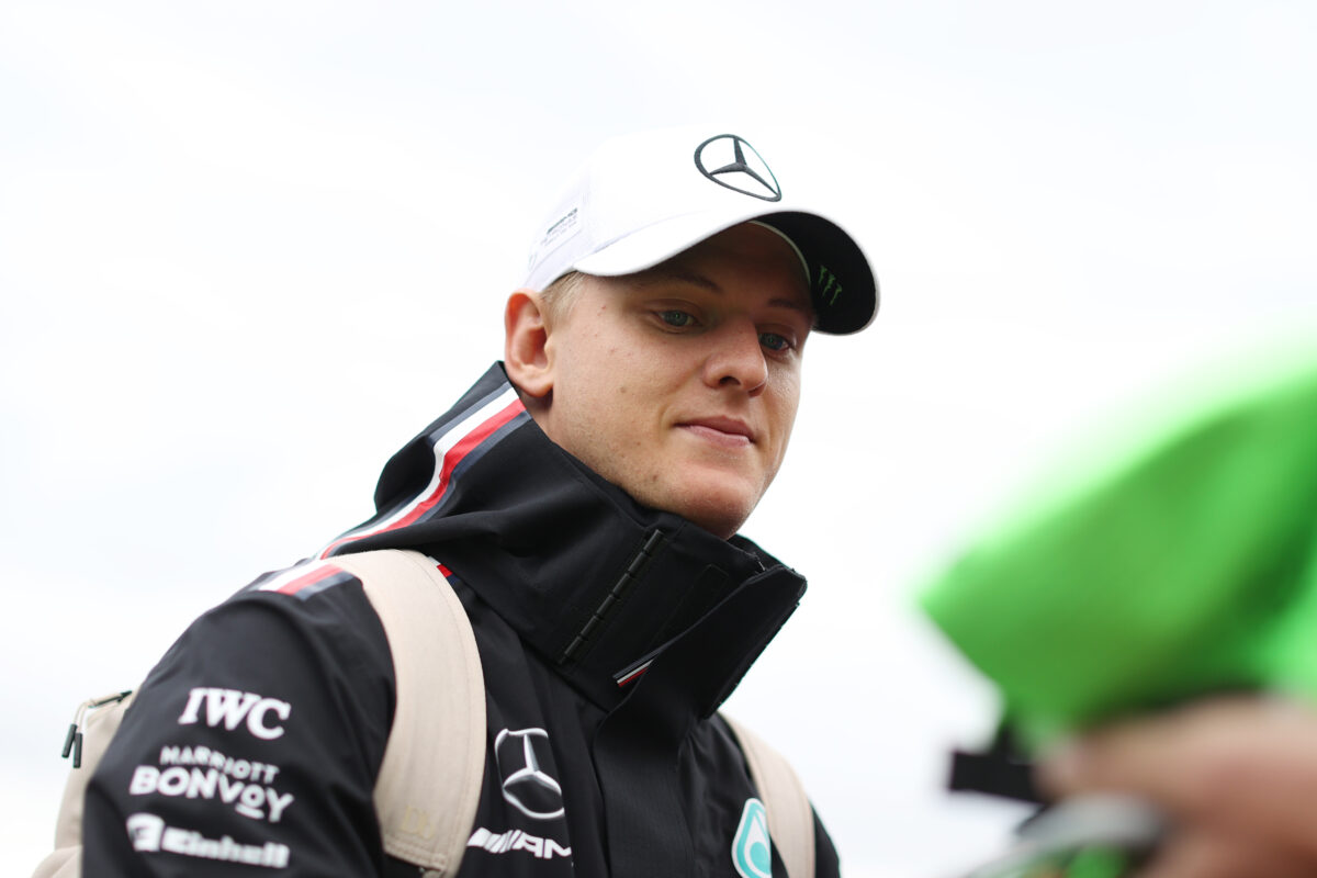 Mercedes reserve driver Mick Schumacher “working on” finding 2024 drive