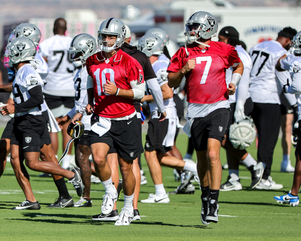 Raiders standouts on Day 2 of joint practices with 49ers