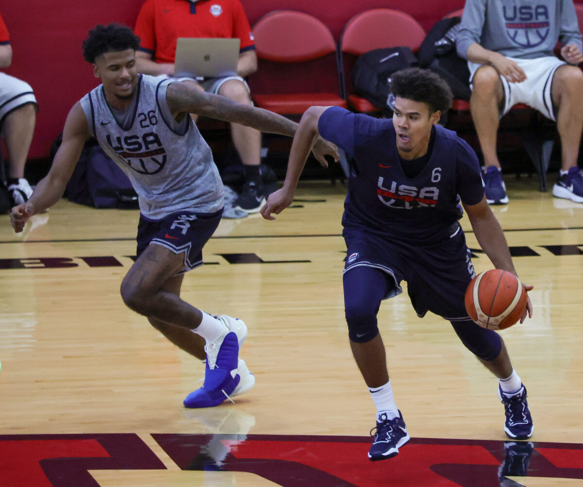 Team USA topped by USA Select Team in scrimmages ahead of 2023 FIBA Basketball World Cup