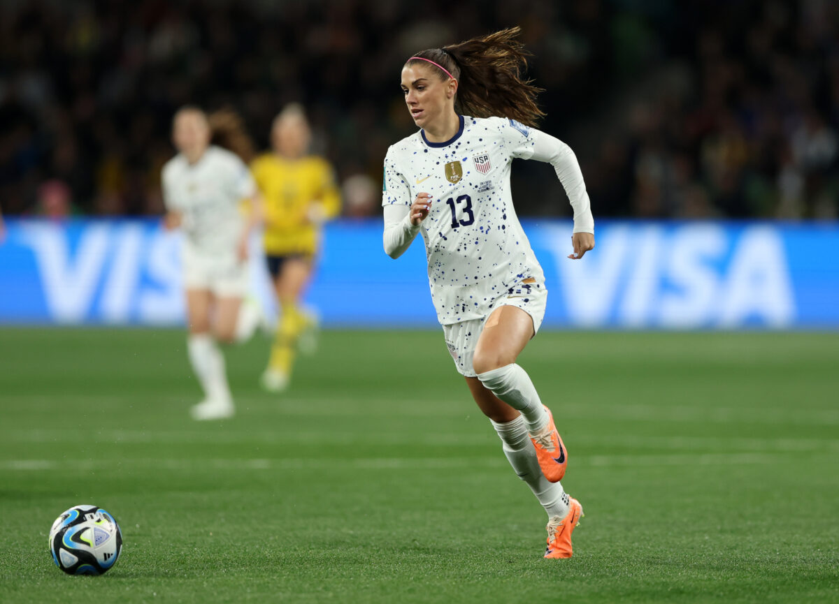 Alex Morgan brushes off retirement talk after USWNT’s World Cup elimination