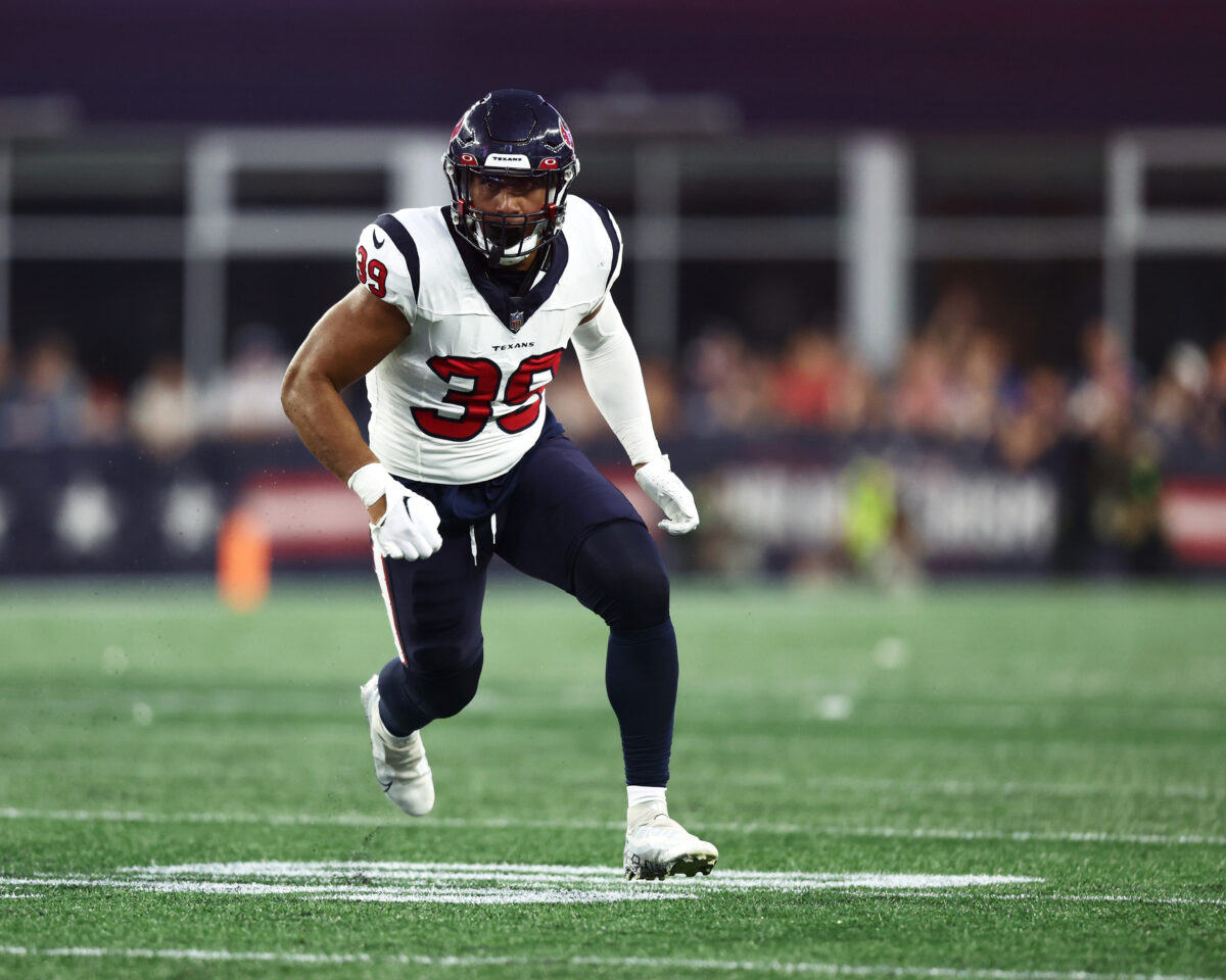 Texans LB Henry To’oTo’o earned praise for performance against the Patriots