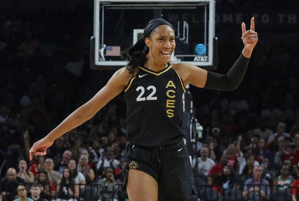 A’ja Wilson drops 40 points and showed why her ranking in NBA2K is on point