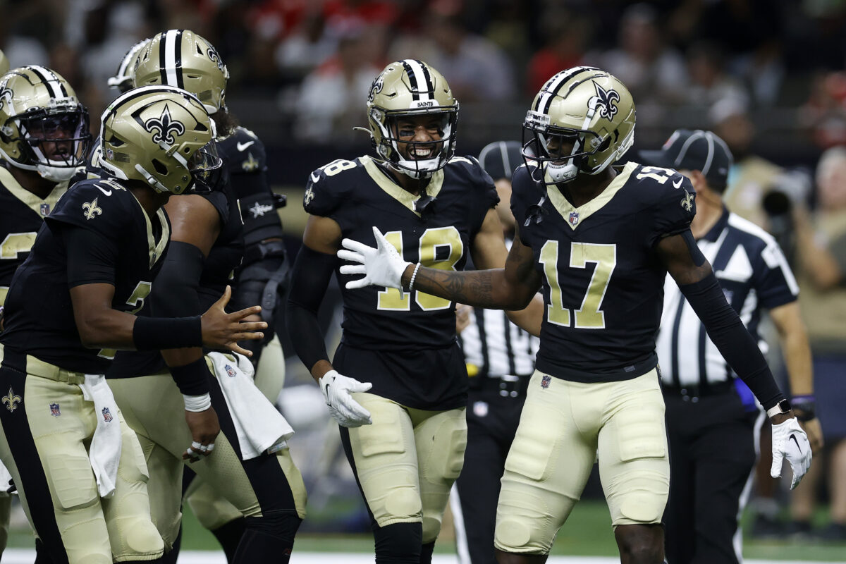Roster locks, long shots, and players on the bubble in the Saints WR corps