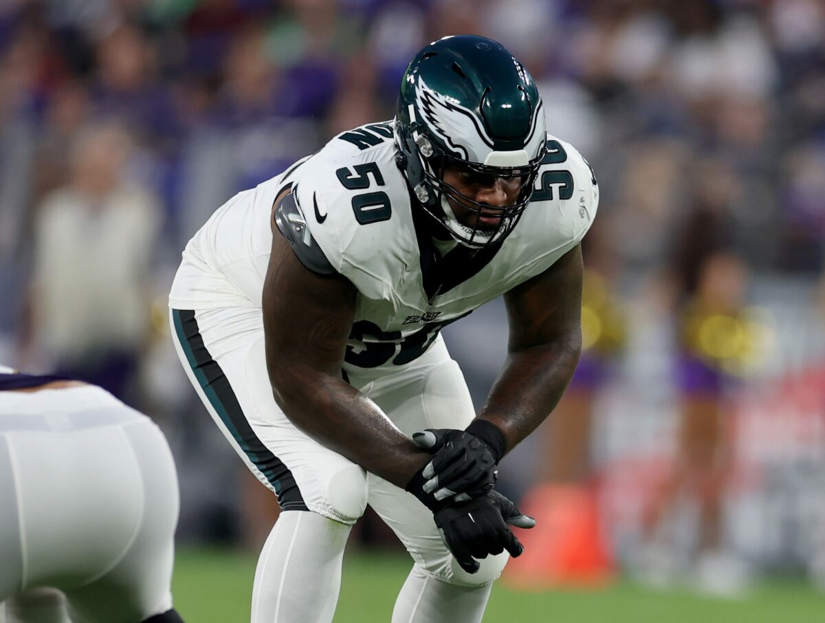 Eagles cut veteran offensive tackle Fred Johnson