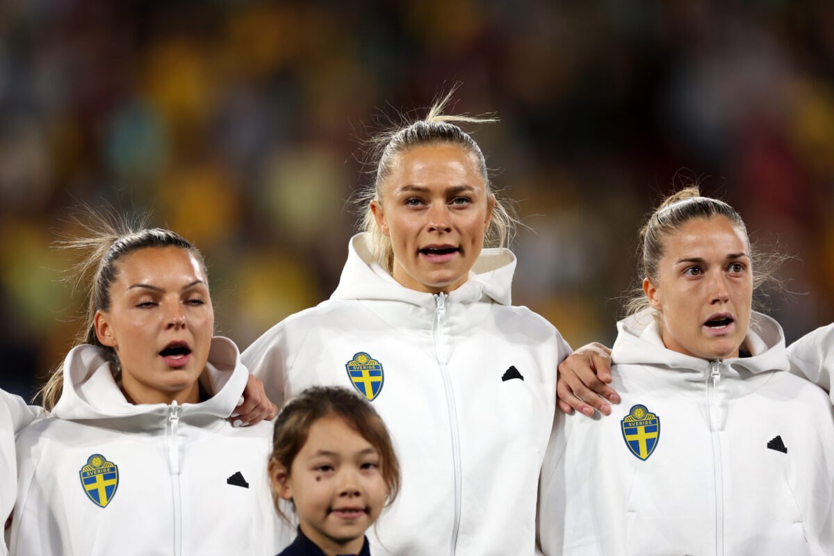 Swedish soccer star Fridolina Rolfo in images