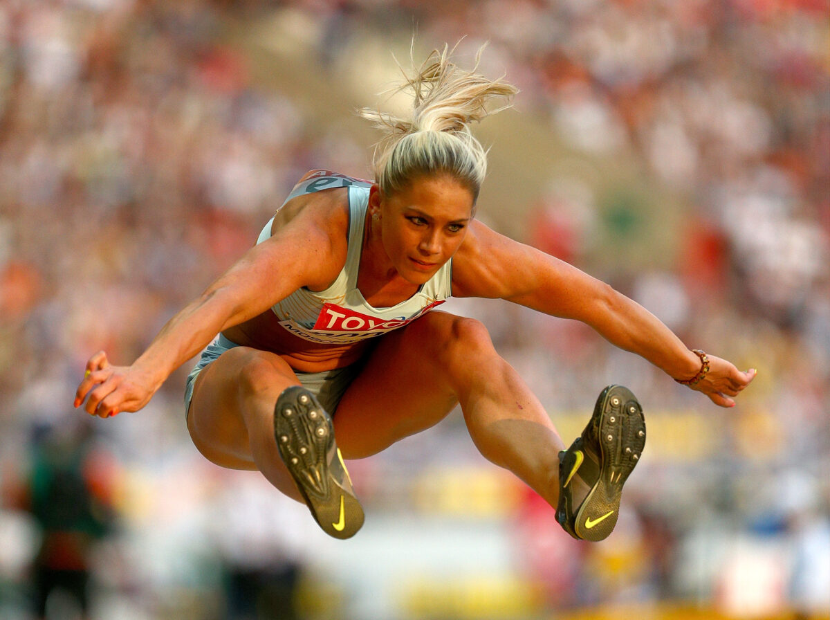 Slovenian triple jumper Snezana Rodic in images