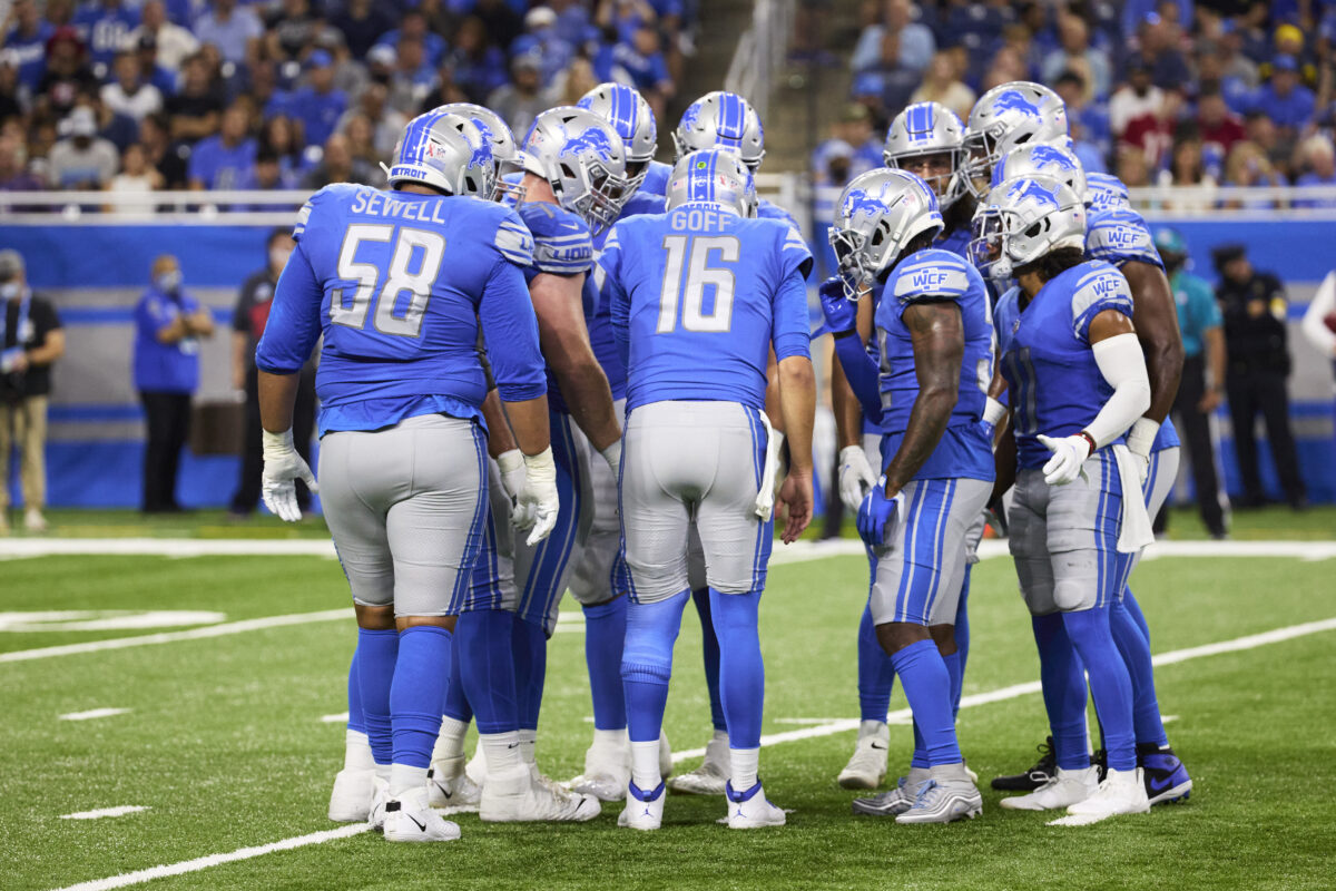 The Lions are still one of the NFL’s youngest teams