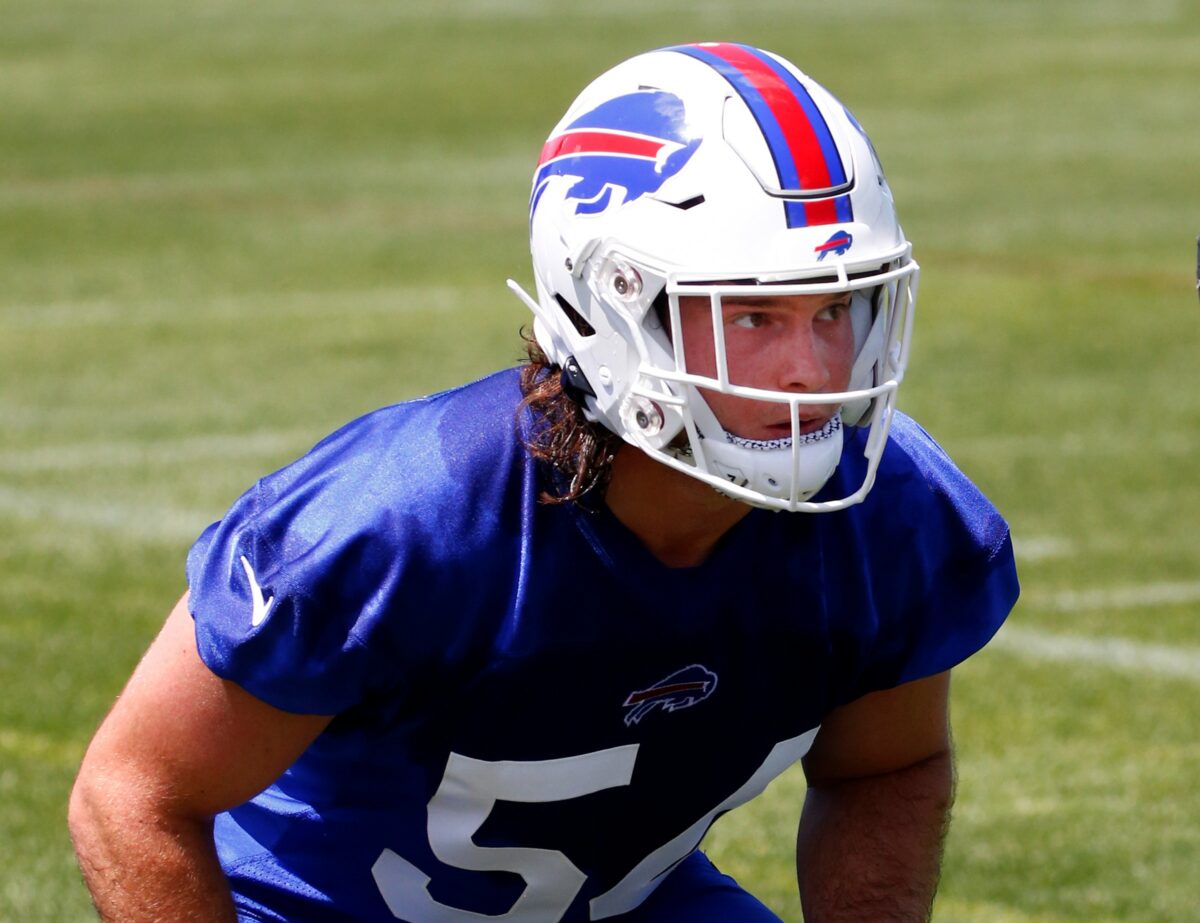 Bills’ Baylon Spector out vs. Bears due to hamstring injury