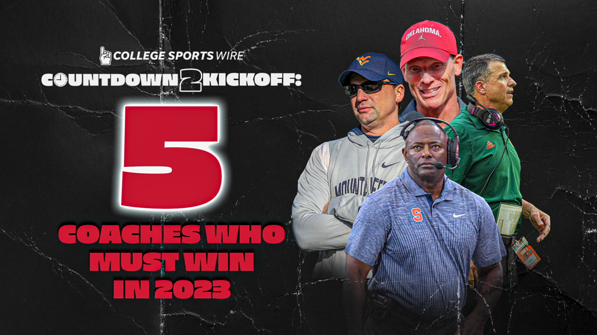 Countdown to Kickoff: 5 head coaches with the most pressure to win in 2023