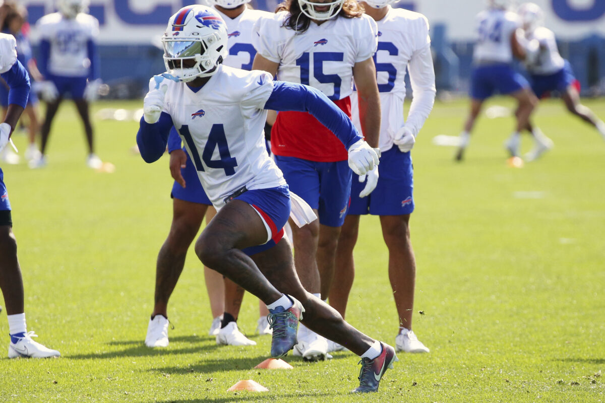 A second-straight day of intense Bills practice ensues