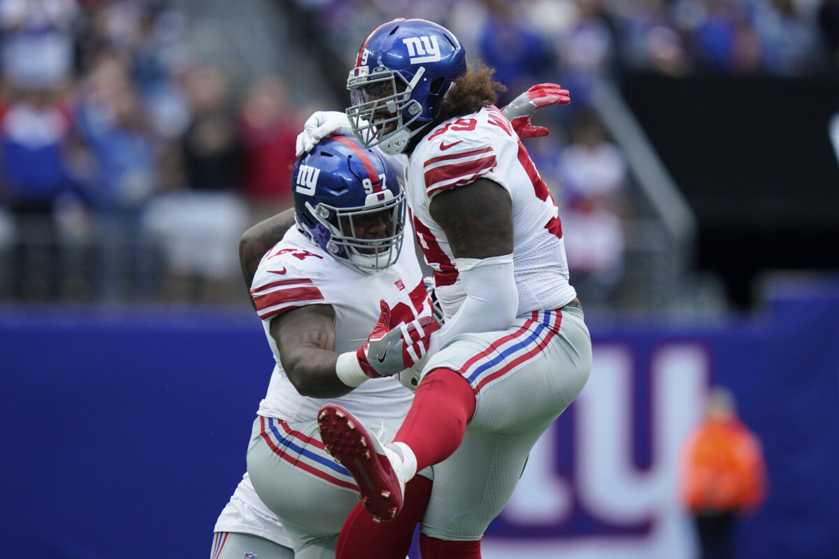 ESPN ranks Giants’ interior D-line best in the NFL